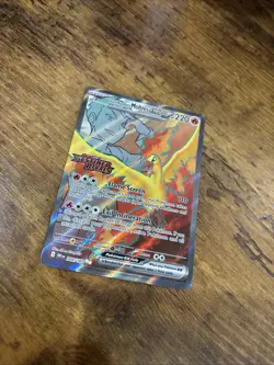 Pokemon TCG Team Rocket’s Moltres EX 208/182 - Destined Rivals NM STAMPED - Image 2