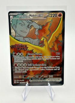 Pokemon TCG Team Rocket's Moltres ex 208/182 Destined Rivals Stamped NM - Image 1