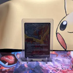 Pokemon TCG Team Rockets Moltres EX#208/182 Destined Rivals Stamped - Image 1