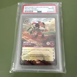 Disney Lorcana Mickey Mouse PSA10 D23 Promo Card - Image 1