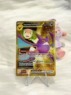 Team Rocket's Crobat ex 242/182 - Destined Rivals Pokemon TCG - NM Card - Image 1