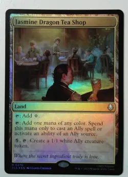 Jasmine Dragon Tea Shop *FOIL Rare* Magic MtG x1 Avatar: The Last Airbender - Image 1