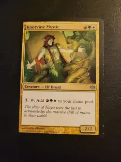 Knotvine Mystic - Conflux: #114, Magic: The Gathering MTG Elf Druid Naya LP - Image 1