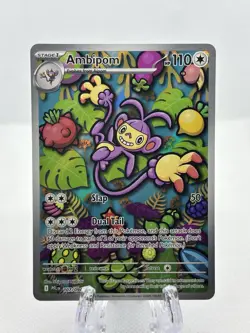 Pokemon TCG - NM Ambipom Full Art Illustration Rare 107/094 - Phantasmal Flames - Image 1
