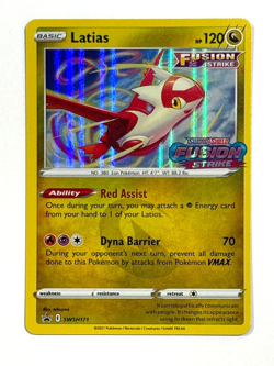 Pokemon TCG Latias SWSH171 Promo SWSH08: Fusion Strike Stamped - Image 1