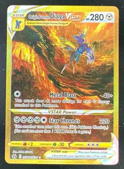 2023 Pokemon Sword & Shield Galarian Gallery #GG68/GG70 Origin Forme Dialga VST - Image 1