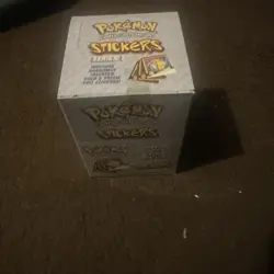 Pokemon Stickers Series 1 Artbox Original 1999 Full Retail Display Box of 30 - Image 5