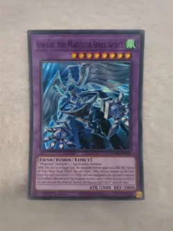 Aiwass, the Magistus Spell Spirit GEIM-EN005 Super Rare 1st Edition Yu-Gi-Oh! - Image 1