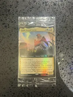 SEALED Iroh, Grand Lotus Promo Extended Art Foil BoxLunch Magic Avatar Card MTG - Image 1