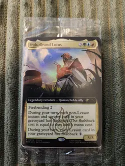 SEALED Iroh, Grand Lotus Promo Extended Art Foil BoxLunch Magic Avatar Card MTG - Image 5