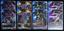 Gundam TCG GD03 Steel Requiem Rare Cards GD03-003, GD03-004, GD03-005, GD03-006 - Image 1