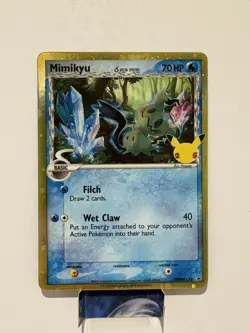 Mimikyu SWSH136 Celebrations 25th Anniversary Card NM - Image 1