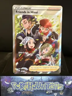 Pokemon Card Friends in Hisui 148/159 Crown Zenith Full Art Ultra Rare NM - Image 1