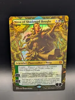 MTG - Nissa of Shadowed Boughs - FOIL - Legendary Planeswalker - ZNR #283 - Image 1