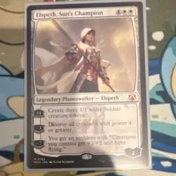 Magic: The Gathering Elspeth, Sun's Champion Legendary Planeswalker White Comma. - Image 1