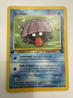 Pokemon TCG Vintage First Edition Fossil Graveler, Shellder, Geodude, Cards - Image 4