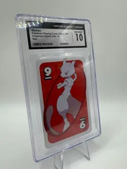 2021 Pokemon Pocket UNO Mewtwo #9 CGC Graded Gem Mint 10 (Japanese) - Image 5