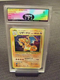 Pokemon CHARIZARD 1999 CD PROMO No. 006 Holo Japanese Pocket Monsters T7C 6 - Image 4
