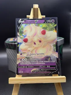 Alcremie v 022/073 Champions Path Ultra Rare Pokemon Card MINT/NM Condition - Image 1