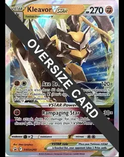 Kleavor VSTAR SWSH249 Jumbo Cards Holo Promo Pokemon Near Mint - Image 1