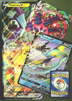 Pokemon JUMBO Promo V / VMax / VStar / VUnion Cards (Pick your card) SWSH Series - Image 1