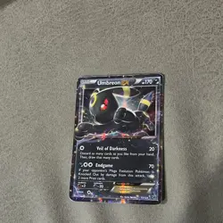 Pokemon TCG Umbreon EX XY Fates Collide Card 55/124 DMG PLS LOOK AT PICS - Image 1