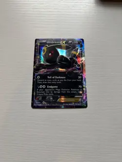 Umbreon EX 55/124 XY Fates Collide Ultra Rare Pokemon Card TCG NM Near Mint - Image 1