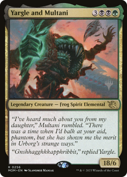 Yargle and Multani (Promo Pack) March of the Machine NM CARD ABUGames - Image 1