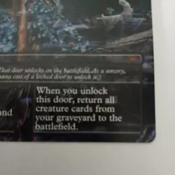 Magic the Gathering Funeral Room Awakening Hall Borderless Duskmourn MTG NM - Image 4