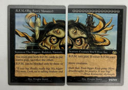 MTG B.F.M. (BIG FURRY MONSTER) BFM SET Near Mint - Image 1