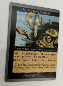 MTG B.F.M. (BIG FURRY MONSTER) BFM SET Near Mint - Image 5
