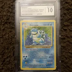 2023 Pokemon TCG Blastoise & Suicune EX Deck 003/034 Classic CGC 10 Holo - Image 1