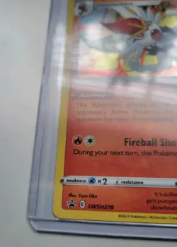 Pokemon TCG - Crown Zenith: Cinderace (SWSH278) - Black Star Promo - Near Mint - Image 2