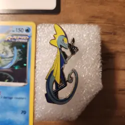 Inteleon SWSH279 NM Promo Pokemon Crown Zenith Pin Code SV Card Holder Set New - Image 3