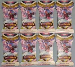 8x Pokemon Lost Origin Sleeved Booster Pack Sealed Lot - TCG - Image 1