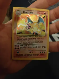 Charizard 4/102 Base Set Holographic Unlimited Rare Pokemon TCG - Image 5