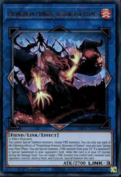 Promethean Princess, Bestower of Flames 1st Ed Ultra Rare RA03-EN050 Yu-Gi-Oh! - Image 1
