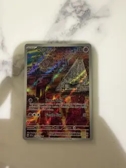Pokemon Drowzee TCG Scarlet Violet Illustration Rare Card 210/198 - Image 1