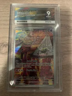Drowzee 210/198 Pokemon Card TCG Scarlet and Violet Illustration Rare Ace 9 - Image 5
