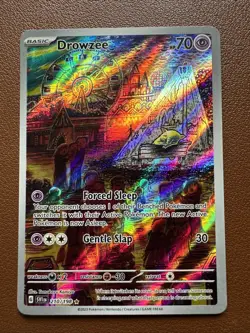 Drowzee 210/198 Illustration Rare Scarlet & Violet Base Set - Pokemon TCG Card - Image 1