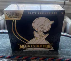 New Factory Sealed Pokemon TCG: Mega Evolution Elite Trainer Box ETB Gardevoir - Image 1