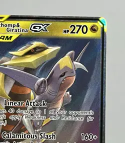 Garchomp & Giratina GX 146/236 (NM) Ultra Rate Sun & Moon: Unified Minds 2019 - Image 5