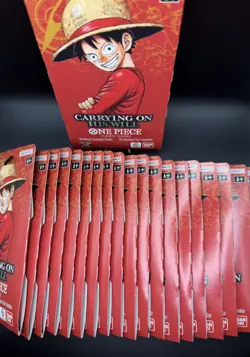 One Piece TCG - Lot Of 20- Carrying On His Will, Sleeved Booster - OP-13 SEALED - Image 1