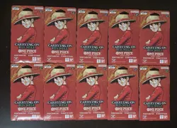 One Piece TCG - Lot Of 20- Carrying On His Will, Sleeved Booster - OP-13 SEALED - Image 1