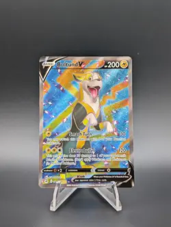 Boltund V Full Art 249/264 Swsh08: Fusion Strike Holo Pokemon Card Near Mint - Image 2