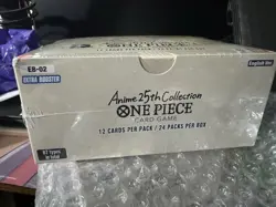 One Piece TCG EB-02 English Anime 25th Collection Booster Box, New Sealed EB02 - Image 2