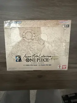 One Piece TCG EB-02 English Anime 25th Collection Booster Box, New Sealed EB02 - Image 1