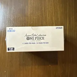 One Piece TCG English EB-02 Anime 25th Collection Booster Box SEALED - Image 4