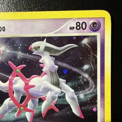 FREE SHIPPING Pokemon TCG Arceus Lv 100 AR 7 Holo Rare VINTAGE - Image 3