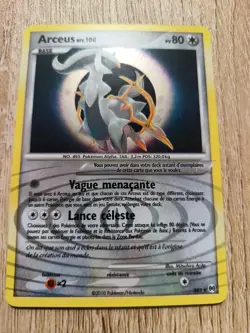 Carte Pokemon Arceus niv.100 AR5 Platine FR Etat Mint / Neuf 🔥🇨🇵🔥 - Image 3